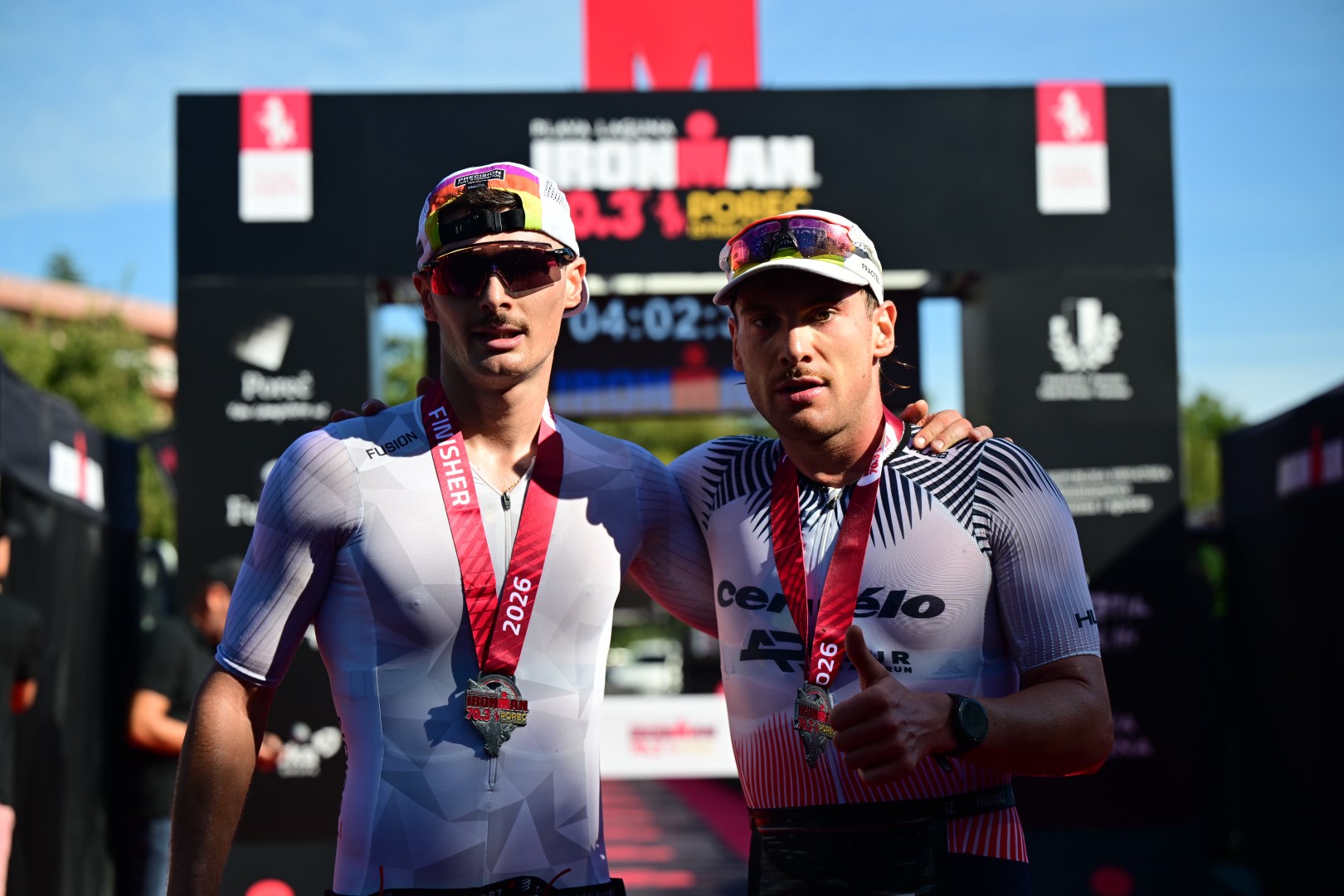 Prvi i drugi - pobjednici Ironman muska konkurencija 