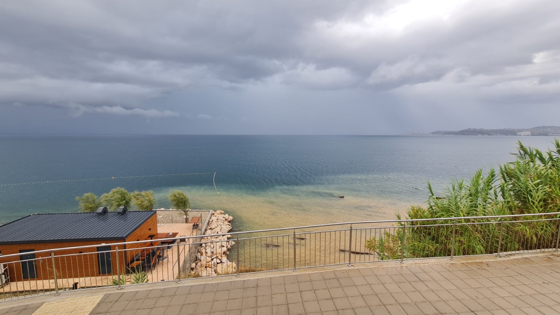 alberi, blato na plaži