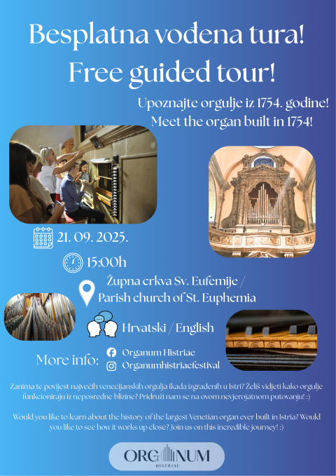 Upoznajte velebne orgulje Antonia Barbinija iz 1754. godine!