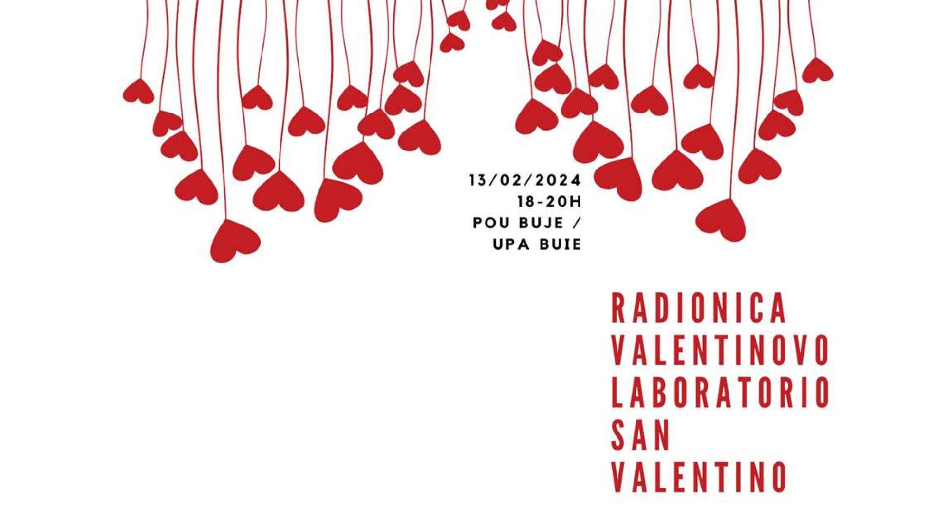 Radionica povodom Valentinova. Izrada poklona koji kaže: