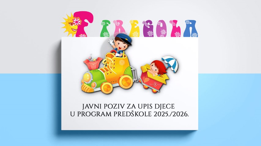 Buje. Javni poziv za upis djece u program predškole 2025./2026.