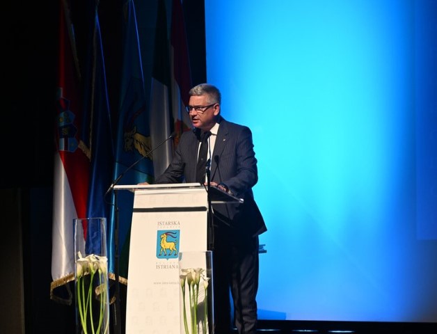  Održana svečana sjednica Skupštine Istarske županije u Pazinu povodom Dana Istarske županije.