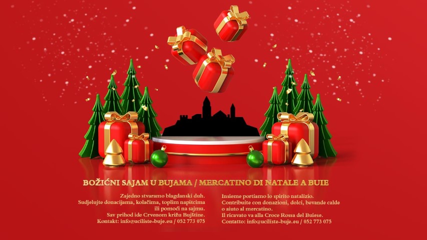Božićni sajam u Bujama