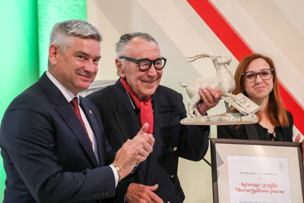 Milanu Rakovcu uručena nagrada za životno djelo Istarske župnije: 