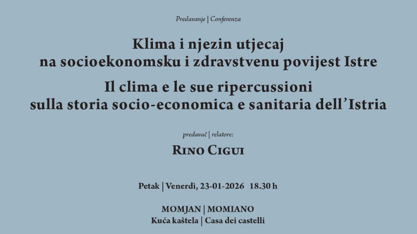 Predavanje: Klima u povijesti Istre