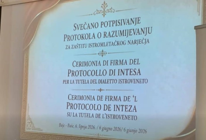 Potpisan Protokol o razumijevanju za zaštitu istromletačkog narječja