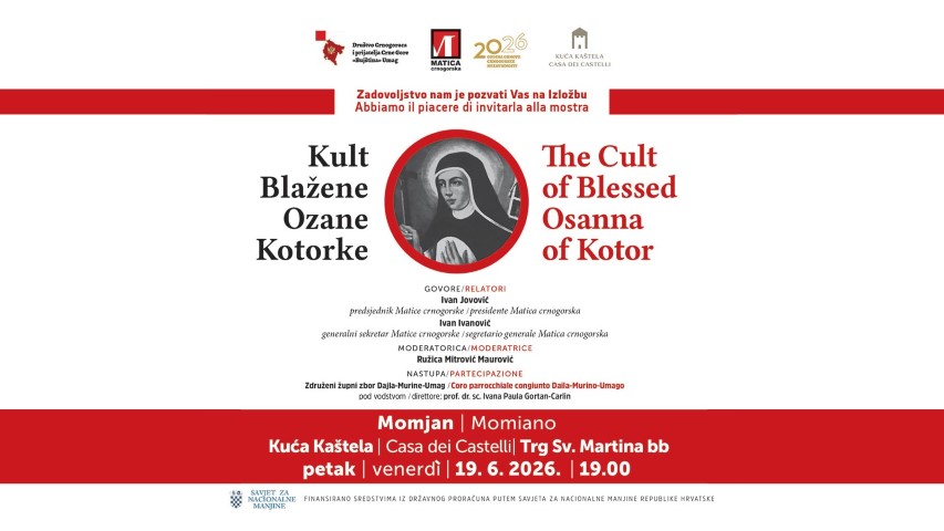 Izložba „Kult Blažene Ozane Kotorke“ u Momjanu