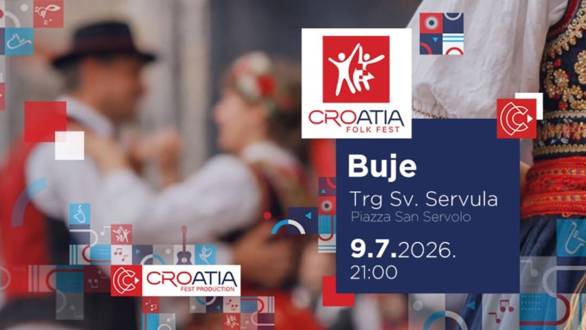 Croatia folk fest sa 11 folkolornih skupina gostuje u Bujama